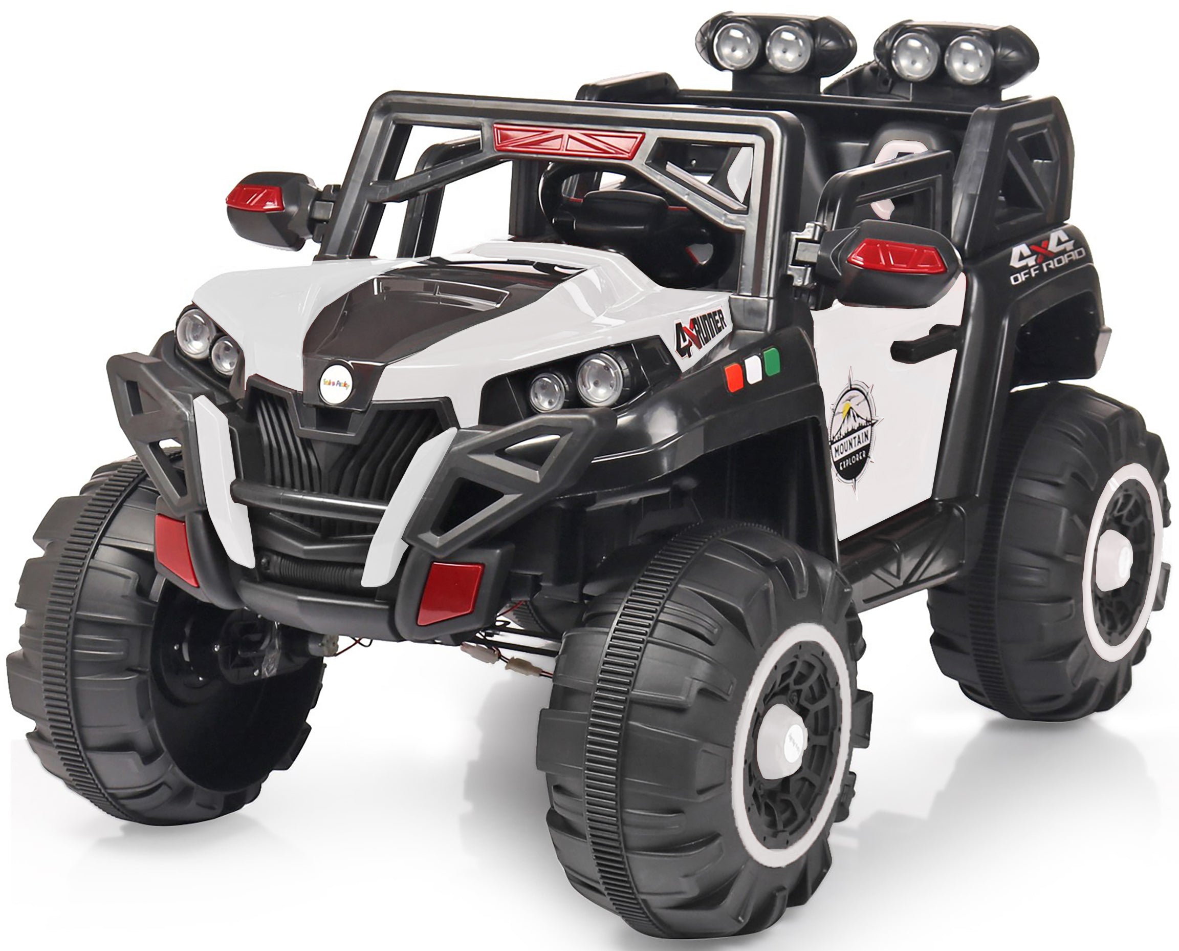 Kids Big Size 4x4 Battery Operated Electric Jeep For 1-8 Years Boys & Girls | 3 Mode Control Remote + Mobile App + Manual Drive Kids Big Size 4x4 Battery Operated Electric Jeep For 1-8 Years Boys & Girls | 3 Mode Control Remote + Mobile App + Manual Drive